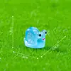 Novo produto transfronteiriço: figuras de caracóis pequenas, fofas e luminosas, acessórios decorativos DIY para paisagismo de jardim, ornamentos de paisagem em miniatura