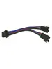 Conector de aeronave SM2.54 divisor uno a dos 2P/3P/4P/5P/6P doble presión conector par 1 a 2 1 entrada 2 salidas
