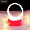 Caixa de Música Redonda com Luzes, Acessórios Criativos Feitos à Mão para Luz Noturna, Presente Criativo para Namorada no Dia dos Namorados Chinês