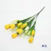 Buquê de Magnólia Simulado Duas Cores Botão de Magnólia Pequeno Decoração de Casamento Fotografia Flor Restaurante Hotel Varanda Conjunto