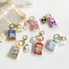 Llavero de Dibujos Animados Lindo Colgante Pequeño Bolsa de la Fortuna Pequeña Personaje de Dibujos Animados Regalo para Estudiante Adorno Colgante Estilo Pequeño Chanel