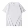 Camiseta Masculina Nova Tendência de Marca para o Verão de 2026, Manga Curta, Casual, Cor Sólida, Fina, Respirável, Gola Redonda