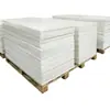 Folha de Plástico PE Impermeável Resistente à Corrosão Almofada Folha de Polietileno de Alta Densidade Superfície Fosca Polipropileno Branco Folha de HDPE