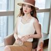 Chaleco Interior para Mujer de Traje Nuevo Estilo Verano 2026, Camisa Base de Diseñador, Top Elegante de Corte Ajustado, Camisola Formal