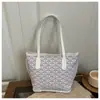 Bolsa Tote Versátil Transfronteiriça Dente de Cachorro Tendência da Moda Bolsa Dente de Cachorro Design de Escama de Peixe Bolsa de Ombro para Mulheres Bolsa de Mão
