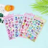 Pegatinas de Dibujos Animados Estilo Japonés 3D de Relieve Sólido para Niños Materiales para Planificador DIY Pegatinas de Cristal Pegatinas de Papelería Decoración