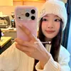 Puntos Rosas Animales Pequeños Aplicable para Funda de Teléfono Apple 16PROMAX iPhone15Plus Funda Suave 14 Estilo Fresco 13