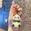Creativo Llavero Panda Lingote Luminoso Lindo Dibujo Animado Lucrativo Llavero Pareja Bolso Pequeño Colgante Pequeño Regalo