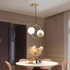 LED Moderno Simples Restaurante Bar Lustre Nordic Home Lustre Loja de Roupas Caixa Lâmpada Novas Lâmpadas