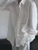 Camisa Negra de Manga Larga para Hombre, Nuevo Estilo Primavera y Otoño, Diseño de Nicho, Estilo Cool de Calle, Chaqueta Camisa Cool Estilo Hong Kong