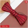 Tiras para dobladillo de cheongsam, Tela de satén, Tiras de ribete con bloques de color, Cintas para dobladillo de 8,5 mm, Tiras para borde estilo dinastía Han sin planchado, Accesorios