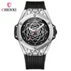 Chenxi Luz de la Mañana Moda Popular Transfronteriza Resistente al Agua Reloj de Cuarzo con Remaches Reloj Deportivo para Hombre Venta al por Mayor de Fábrica