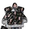 Funda de parabrisas para patinete eléctrico, temática de dibujos animados, engrosada y a prueba de viento, que proporciona protección completa para hombros y cuello, adecuada para patinetes eléctricos grandes, medianos y pequeños