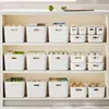 Caixa Organizadora Multifuncional para Mesa de Casa, Cozinha, Sala de Estar, Quarto, Armazenamento de Cosméticos e Itens Diversos, Cesta Organizadora de Plástico