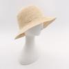 Nuevo Sombrero de Paja Lafite de Verano Sombrero de Ganchillo Viaje al Aire Libre Playa Protector Solar Sombrero de Cuenca Lafite Sombrero de Pescador