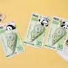 Fita corretiva de desenho animado para alunos do ensino fundamental, fofa, grande capacidade, fita corretiva PET, alto valor estético, fácil de usar, fita corretiva suave, material de papelaria