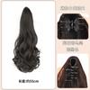 Hui Xuan-Pinza de Garra Coleta Mujeres Flor de Pera Rizo Simulación Esponjosa Realista Natural Fibra de Alta Temperatura Coleta Alta Peluca
