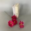 4 Flores de Orquídea Artificiales para Decoración de Boda, Flores para el Pasillo, Decoración para el Hogar de Hotel, Accesorios de Fotografía