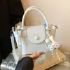 Moda de Alta Gama Popular de Tendencia Nueva Primavera/Verano 2026 Bolsa Pequeña Transfronteriza Bolso de Hombro para Mujer Bolso Cruzado Bolso Cubo