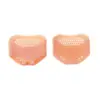 Almofada para Antepé Almofada Anti-Dor Silicone Super Macio Dor Almofada para Antepé Artefato Salto Alto Feminino Almofada Meio Tamanho Meias de Proteção para os Pés Espessadas