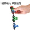 Brinquedo de trem digital magnético infantil Blocos de construção magnéticos educacionais montados bebê Educação Infantil Meninas 1-2 anos 3 meninos