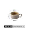 Xícara de Café Estilo Japonês Cerâmica Acessível Luxo Xícara de Café Pires Copo de Água Xícara de Leite Xícara de Café da Manhã Caneca de Alto Valor