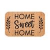 Alfombrillas de Piso de Terciopelo de Cristal Estilo Navideño, Alfombrillas para Puerta de Entrada, Absorbentes para Puerta de Baño y Tocador, Resistentes a las Manchas, Antideslizantes, Venta al por Mayor