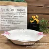 Tazón de cerámica creativo al por mayor de 12 pulgadas estilo europeo estilo ins vajilla popular tazón para ensalada de frutas y verduras tazón para cocinar doméstico