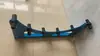 40 cm de largura acessórios de prateleira extensível de alumínio suporte de corchete azul estrutura de suporte base espessada