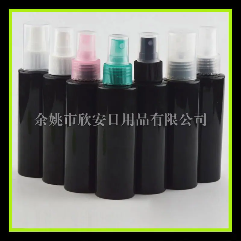 100ml平肩pet 黑色+ 香水喷头 副本