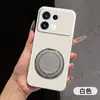 Funda Pivot para teléfono con textura de cuero de lichi aplicable a oppoReno16F A6PRO Soporte Giratorio A58 Funda Protectora contra Caídas