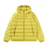 Transmisión en vivo estilo unisex chaqueta acolchada de algodón acanalado invierno nuevo estilo con capucha estilo pareja engrosada para baja estatura abrigo chaqueta acolchada de algodón