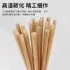 Pauzinhos descartáveis, convenientes e higiênicos para viagem, pauzinhos de bambu para uso doméstico, embalados individualmente, adequados para fast food, ecológicos e comercialmente disponíveis em comprimentos estendidos para hot pot