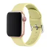 Adequado para apple watch1234 pulseira apple watch pulseira iwatch modificada cor pura fivela de silicone