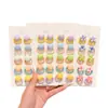 Diademas de Colores para Niñas Cuerdas para el Cabello de Macaron Corazón Flor Niña Soportes para Coletas de Bebé Alta Elasticidad No Lastiman el Cabello Gomas