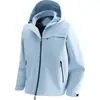 Chaqueta tres en uno con forro polar, adecuada para actividades al aire libre, uso casual y estilos unisex; se puede personalizar con logotipos impresos; ideal para el trayecto diario y los viajes al aire libre