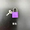 Mini Candado de Plástico de Colores Caja de Metal para Papelería Caja para Manualidades Candado Pequeño para Maleta Candado de Juguete Candado