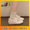 Zapatos Estilo Ballet para Mujer 2026 Verano Nuevo Modelo con Aumento Oculto de Altura Zapatillas Deportivas Casuales Versátiles de Suela Blanda
