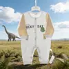 26 Romper de Verano Delgado para Bebé Mono de Verano sin Costuras para Bebé Traje de Gateo Transpirable Bordado de Dibujos Animados 73-90 #