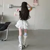 Conjunto de Verano para Niñas 2026 Nuevo Casual Estilo Coreano Chica Dulce Chaleco con Pedrería Vestido Pastel para Niños Mayores