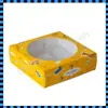 Venta caliente caja de cartón para pastel y repostería con ventana de tarjeta blanca individual cumpleaños caja creativa para pastel descuento por cantidad grande