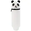 Porta-canetas de Silicone Estojo para Lápis Grande Capacidade Estudante Lápis Papelaria Caixa de Armazenamento Animal Bolsa com Zíper Personalizada Portátil
