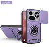 Adecuado para Funda Protectora de Teléfono con Ventana Deslizante para Nothing Phone 4B Thor 4A Pro Cubierta Protectora Magnética para Coche