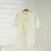 Mameluco Jacquard de Manga Larga con Broches para Recién Nacidos, Ropa de Bebé para Niños y Niñas Recién Nacidos, Pijama, Traje para Gatear