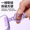 Gancho para cordón de teléfono móvil, anillo de honda, espaciador giratorio de acero inoxidable, accesorio decorativo, componente de alta gama para bricolaje, hebilla colgante