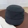 Chapéu Fino Estilo Equestre para Primavera e Verão, Tecido Respirável de Nicho, Boina Plissada Fina para Mulheres, Chapéu Casual Estilo Japonês para Passeio