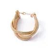 Moda Europea y Americana Cadena para Clavícula Personalizada Cuello de Ganso Acero Aleado Galvanizado Collar Diseño de Nicho Cadena de Serpiente Collar Pulsera