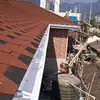 Fabricante de canales receptores de agua para tejas de acero color, canaletas de plástico PVC en forma de U y canales de drenaje para fábricas, canalones de techo y canales de drenaje para aleros.