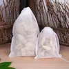 Saco de chá de tecido não tecido com cordão, tamanho completo, transfronteiriço, saco para ervas medicinais, saco para decocção, saco com filtro de resíduos, saco para temperos e saco filtrante