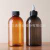 Botella de Spray Desinfectante de Alcohol de 300 ml Botella de Gel Antibacterial Botella Vacía de Plástico para Mascotas Botella de Spray Pequeña Reenvasada Botella de Spray de Niebla Fina
